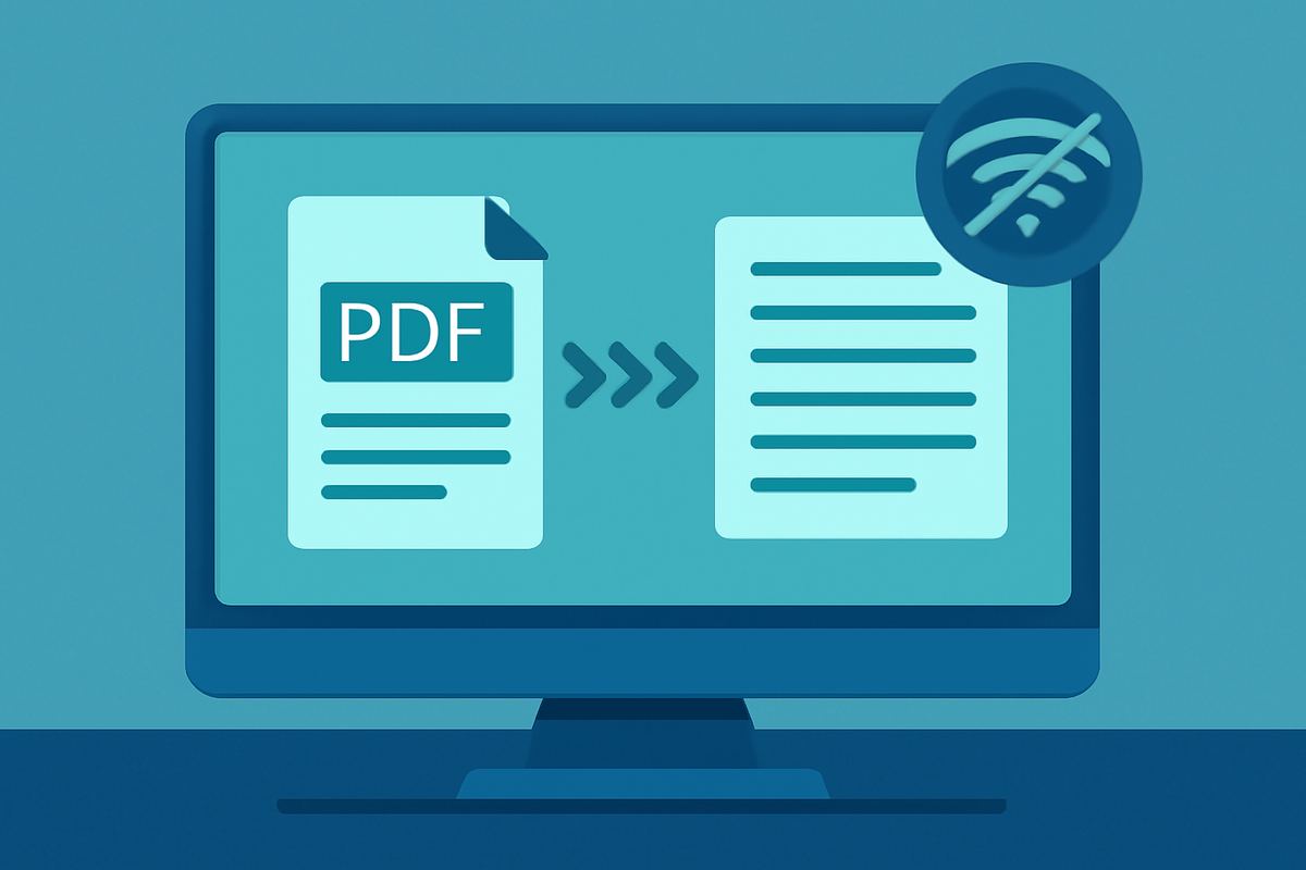 PDF to Text Offline