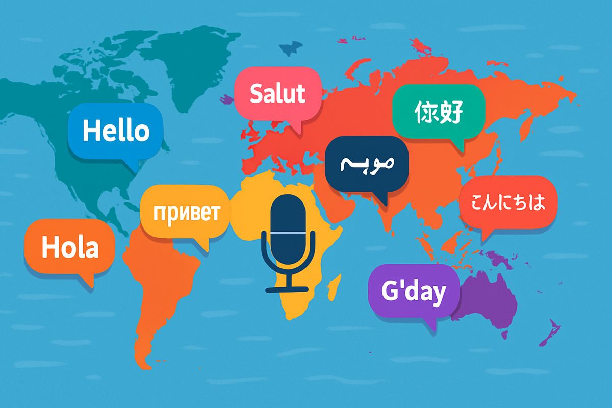 Multilingual Voiceovers