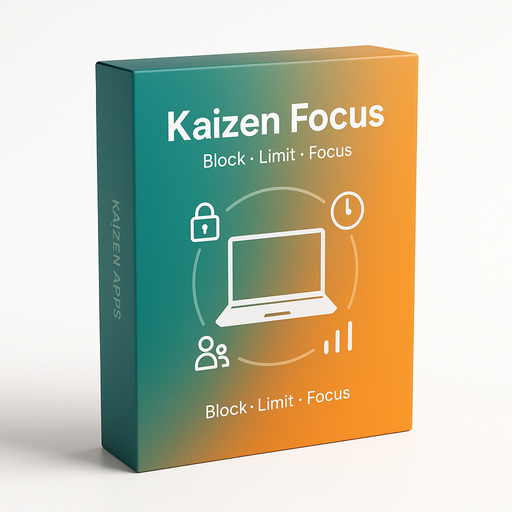 Kaizen Focus — Block, Limit, Focus: parental and productivity app for Windows