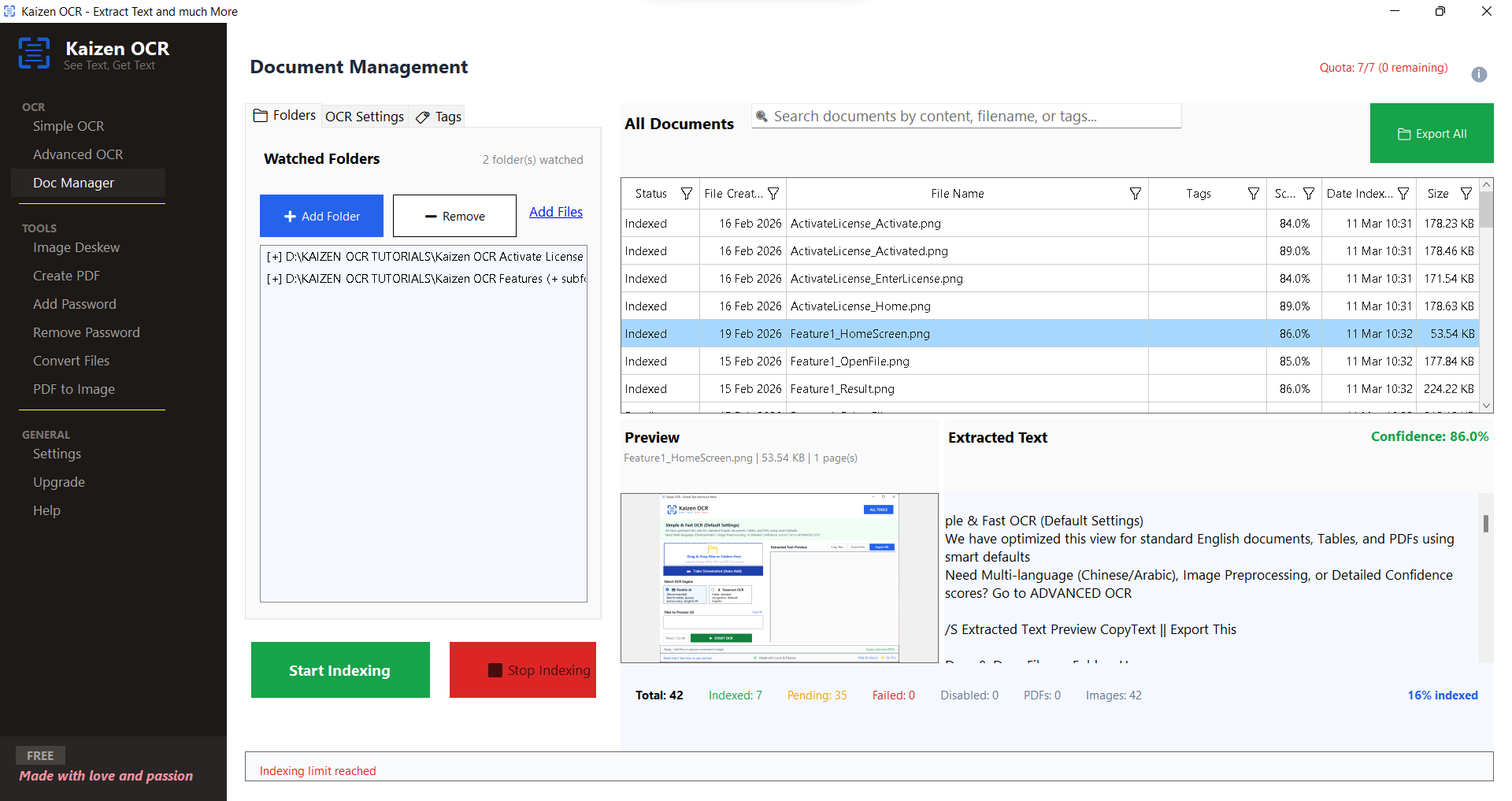 Document Manager - Organize your files
