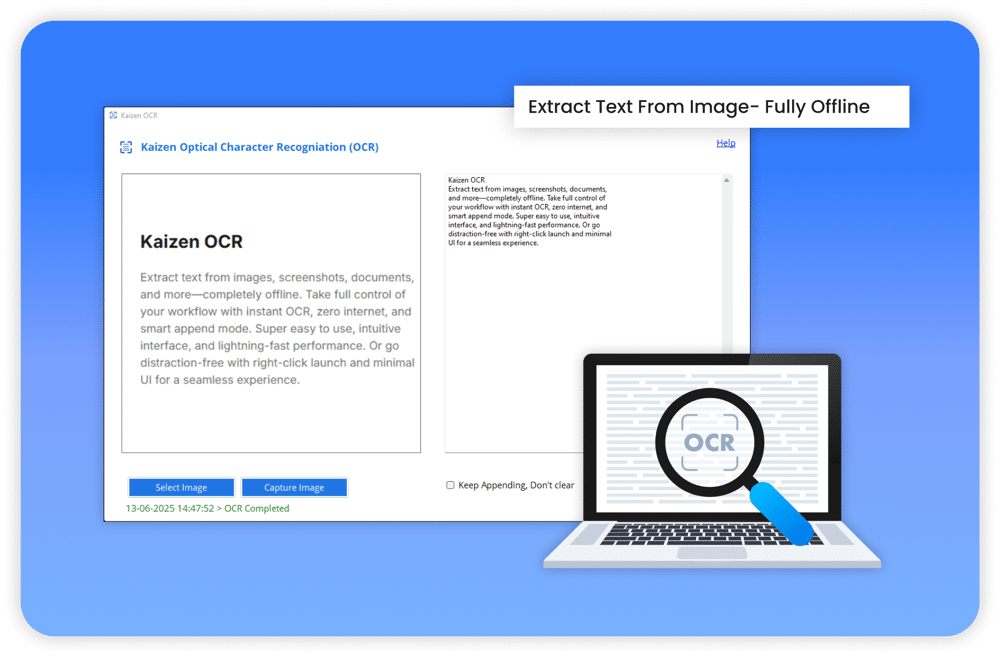 OCR Screenshot